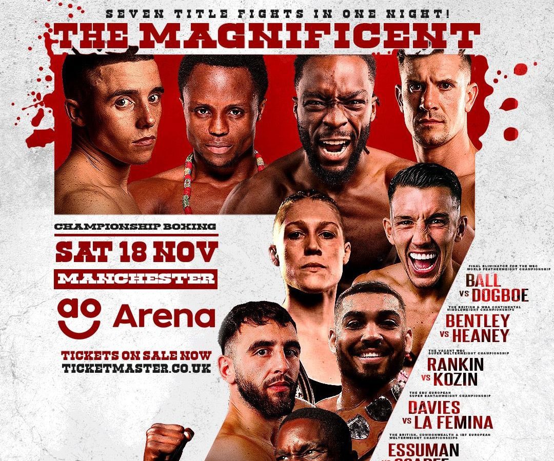 Denzel Bentley faces Nathan Heaney