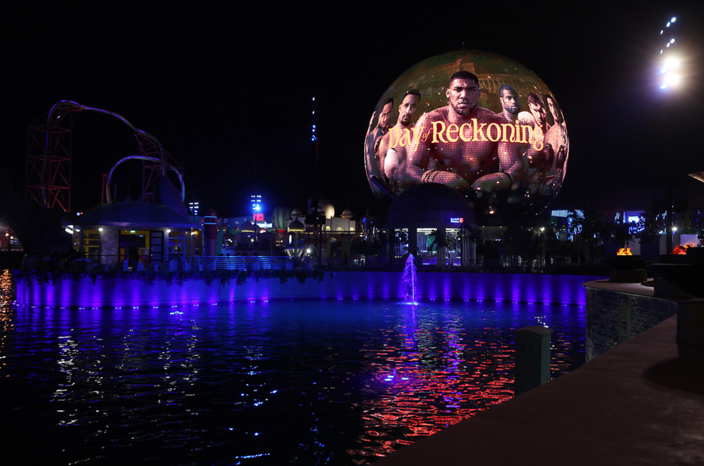 Anthony Joshua and Deontay Wilder in Day of Reckoning