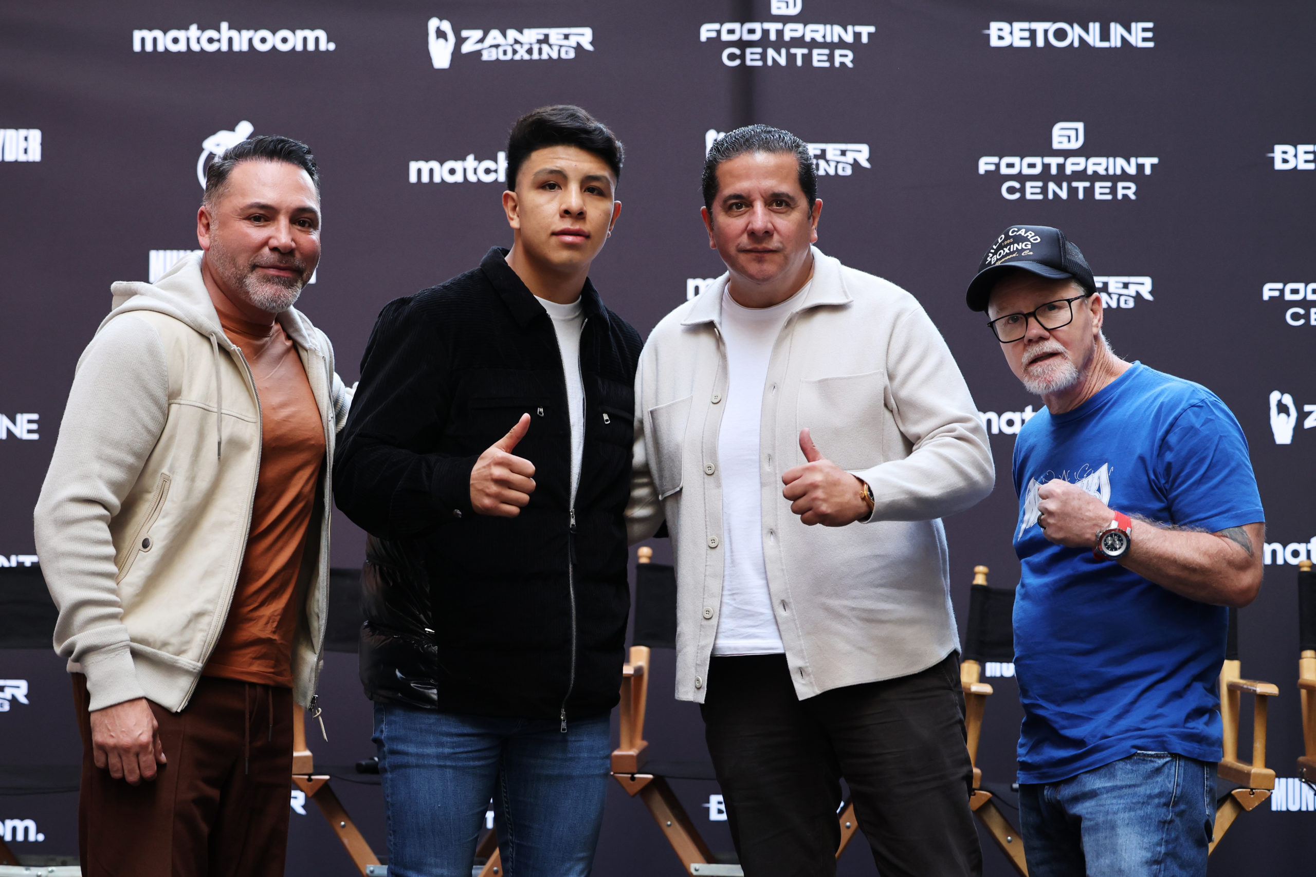 Jaime Munguía Holds Media Day For John Ryder Fight