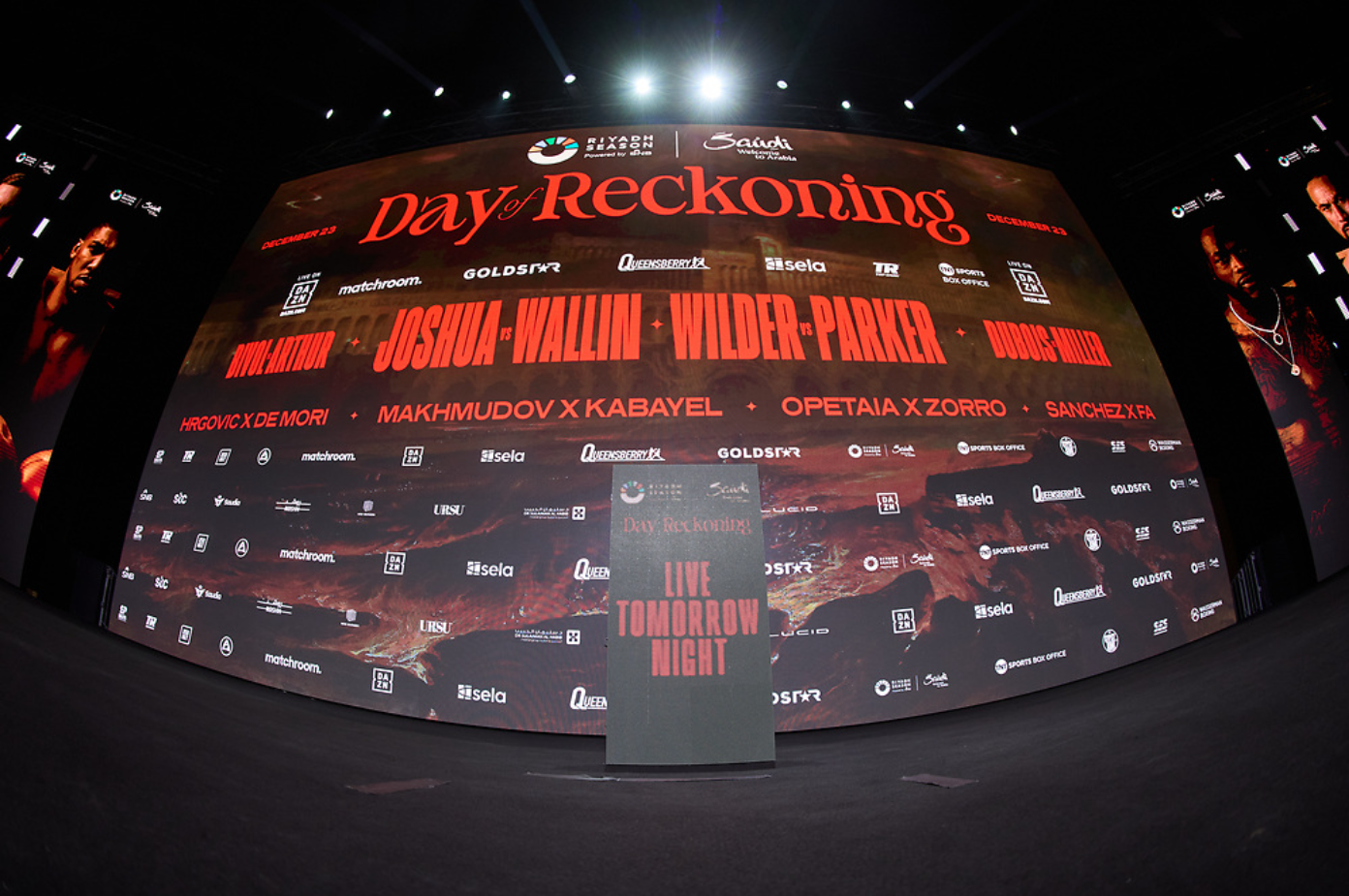 Big Fight Weekend On-Site for 'Day of Reckoning' Weigh in Results