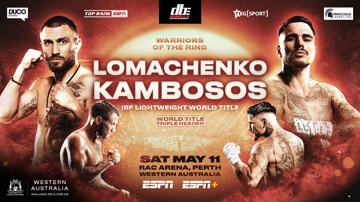 Vasiliy Lomachenko and George Kambosos Jr. Hold Virtual Press Conference