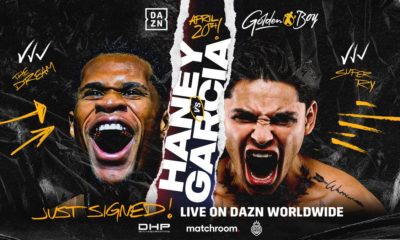 Closer Look At Devin Haney-Ryan Garcia Approaching