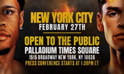 ‘He’s Going to Get His A** Whipped’: Devin Haney vs. Ryan Garcia: Promises Made at Press Conference