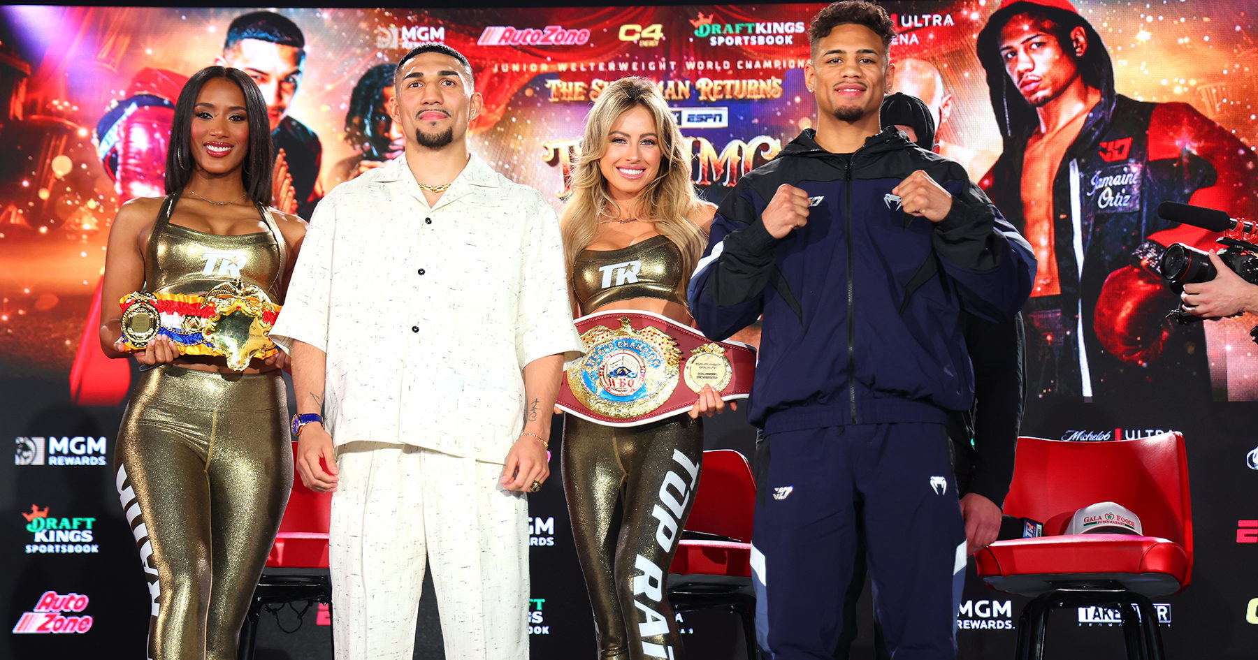 Teófimo López and Jamaine Ortiz Headline Vegas Ahead of Super Bowl