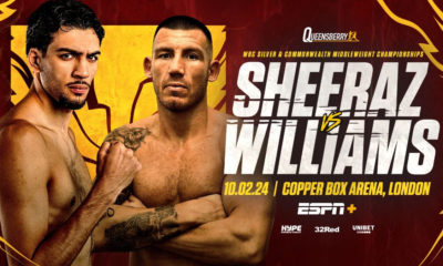 ‘It’s My Time to Shine’ - Hamzah Sheeraz and Liam Williams Battle for Commonwealth Title