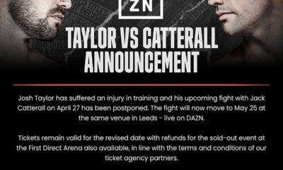 Jack Catterall Speaks out After Josh Taylor Fight Postponment