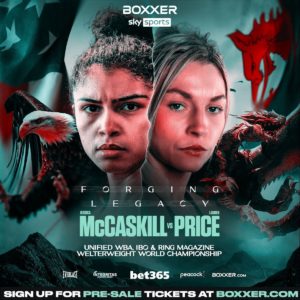 Jessica McCaskill vs. Lauren Price: How to Stream, Betting Odds and Fight Card