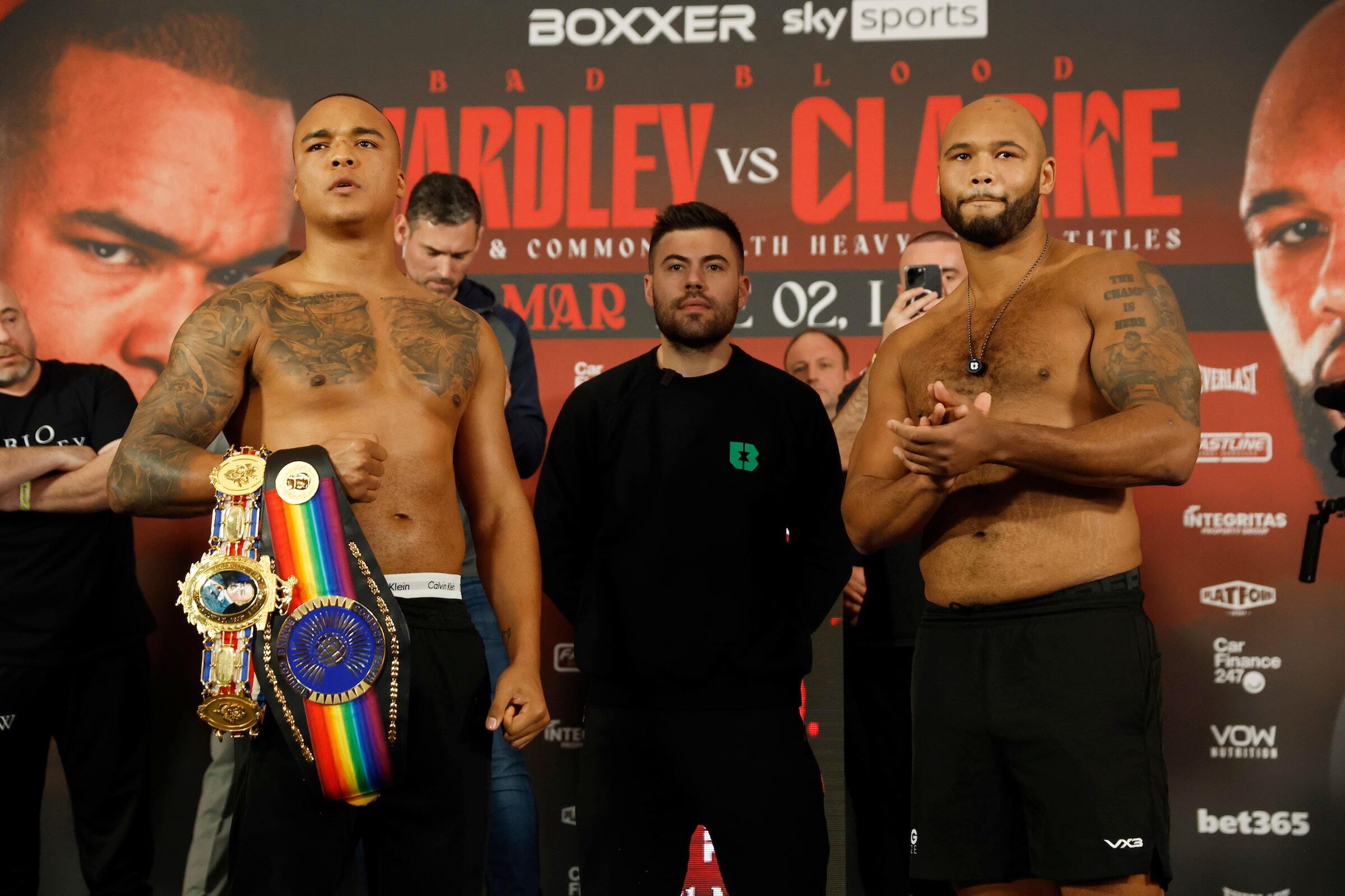 Fabio Wardley and Frazer Clarke Serve up An All-British Heavyweight Classic