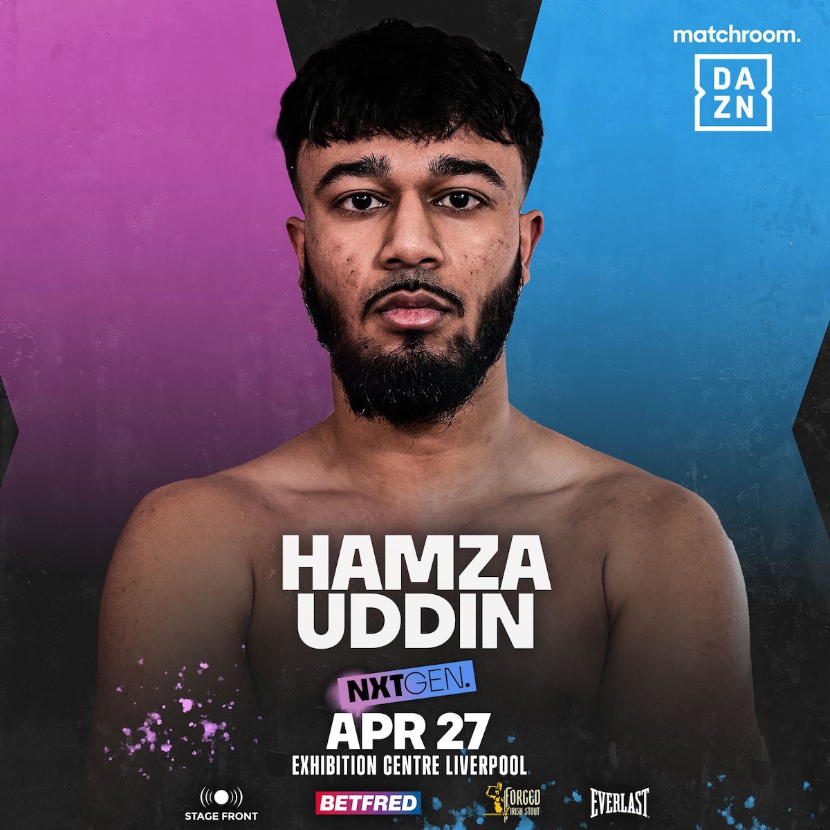 Unleashing the Phenom: Hamza Uddin's Professional Debut Set to Light Up Matchroom NXTGEN Card