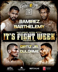 Jose Ramirez vs. Rances Barthelemy: How to Stream, Betting Odds and Fight Card