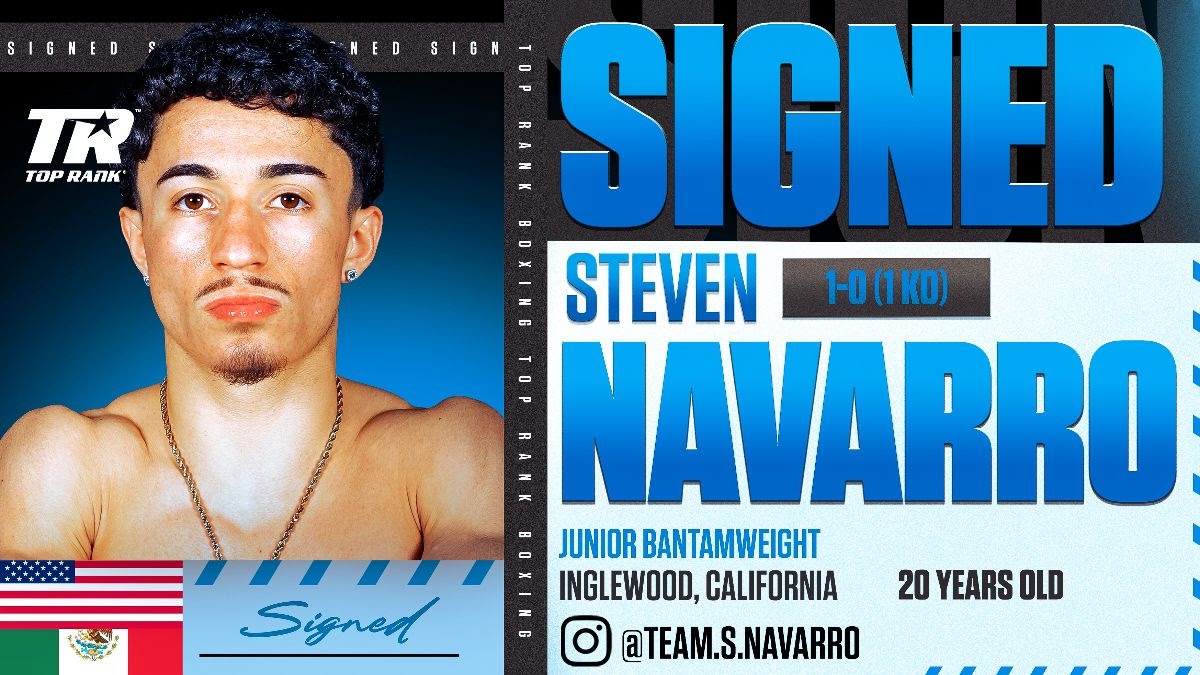 Exceptional Junior Bantamweight Talent Inks Long-Term Promotional Contract With Top Rank