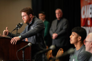 Canelo and Jaime Munguía Promise All-Action Bout at Spirited Press Conference