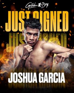 Golden Boy Announce Signing of Unbeaten Super Featherweight Prospect