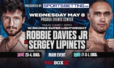 Sergey Lipinets Decisions Robbie Davies Jr. in Entertaining Scrap