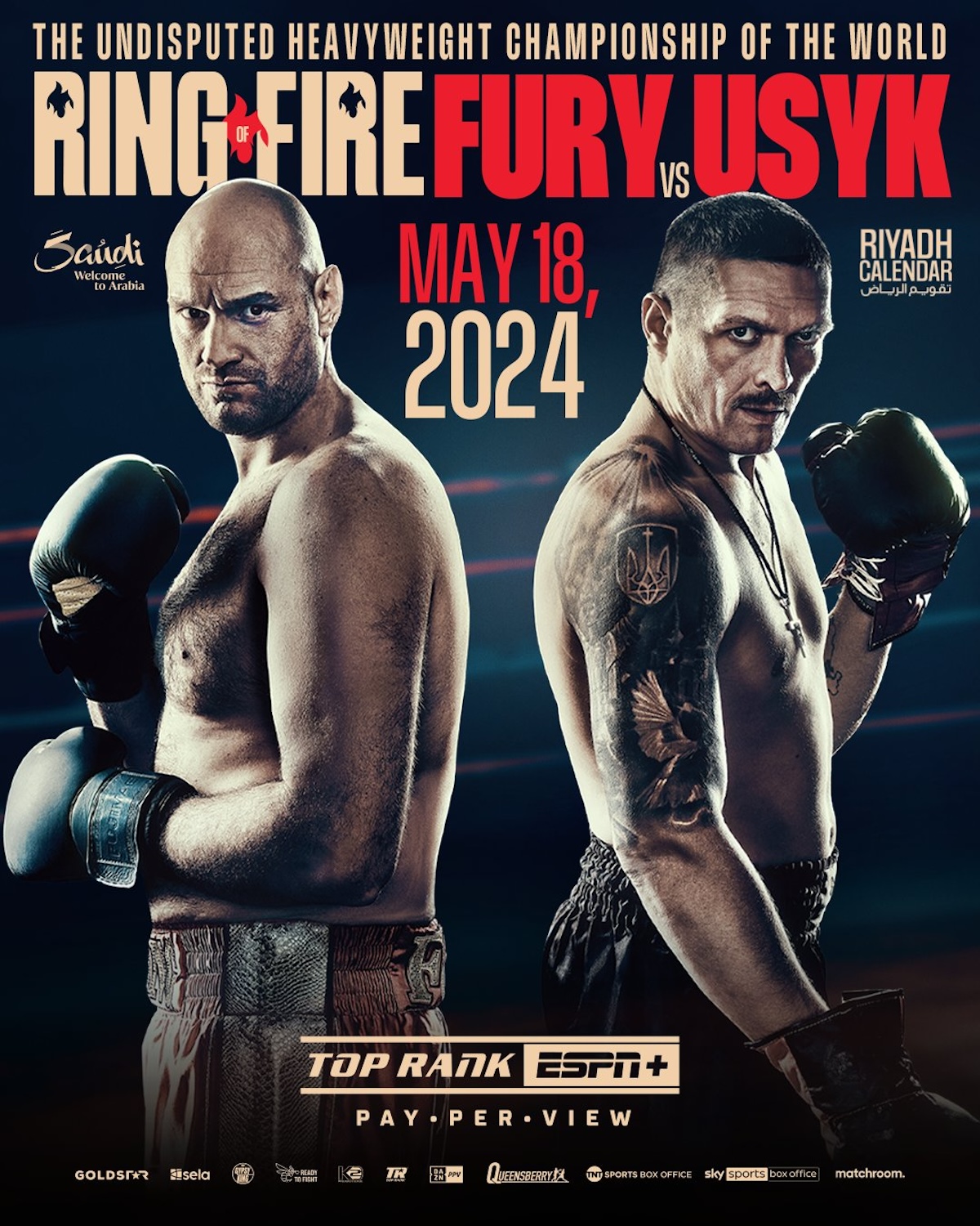 Fury vs usyk ppv channel