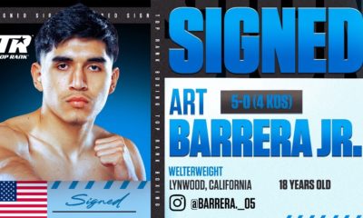 Top Rank Sign Exciting Unbeaten Welterweight Prospect to Long-Term Promotional Contract