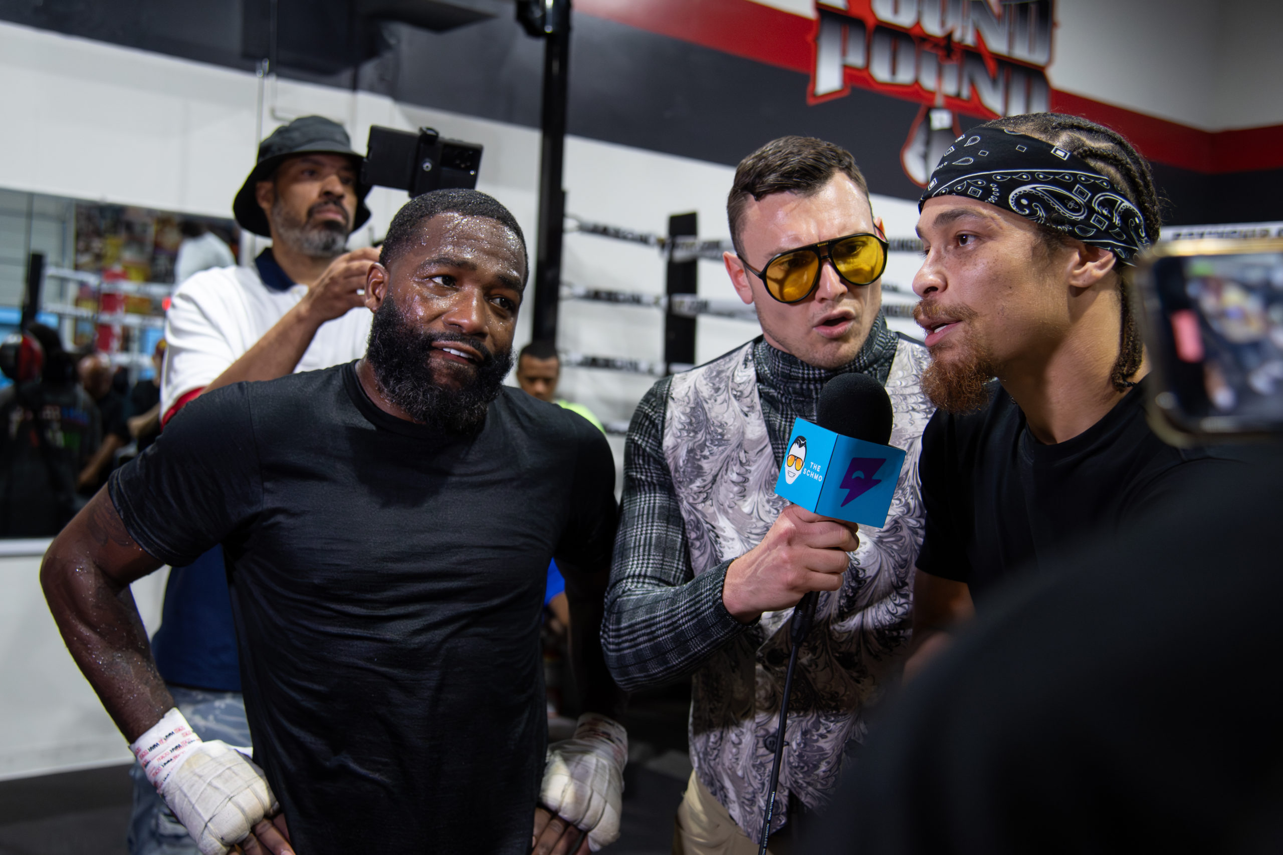 Adrien Broner and Blair Cobbs Confident at Bizarre Presser