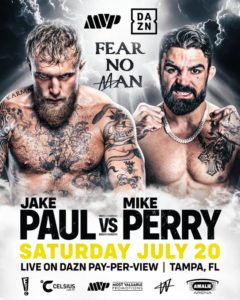 Jake Paul Will Keep July Date- Fight Bareknuckle Star