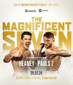 Nathan Heaney vs. Brad Pauls 2: How to Stream, Betting Odds and Fight Card