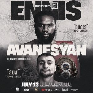 Jaron ‘Boots’ Ennis vs. David Avanesyan: How to Stream, Betting Odds and Fight Card