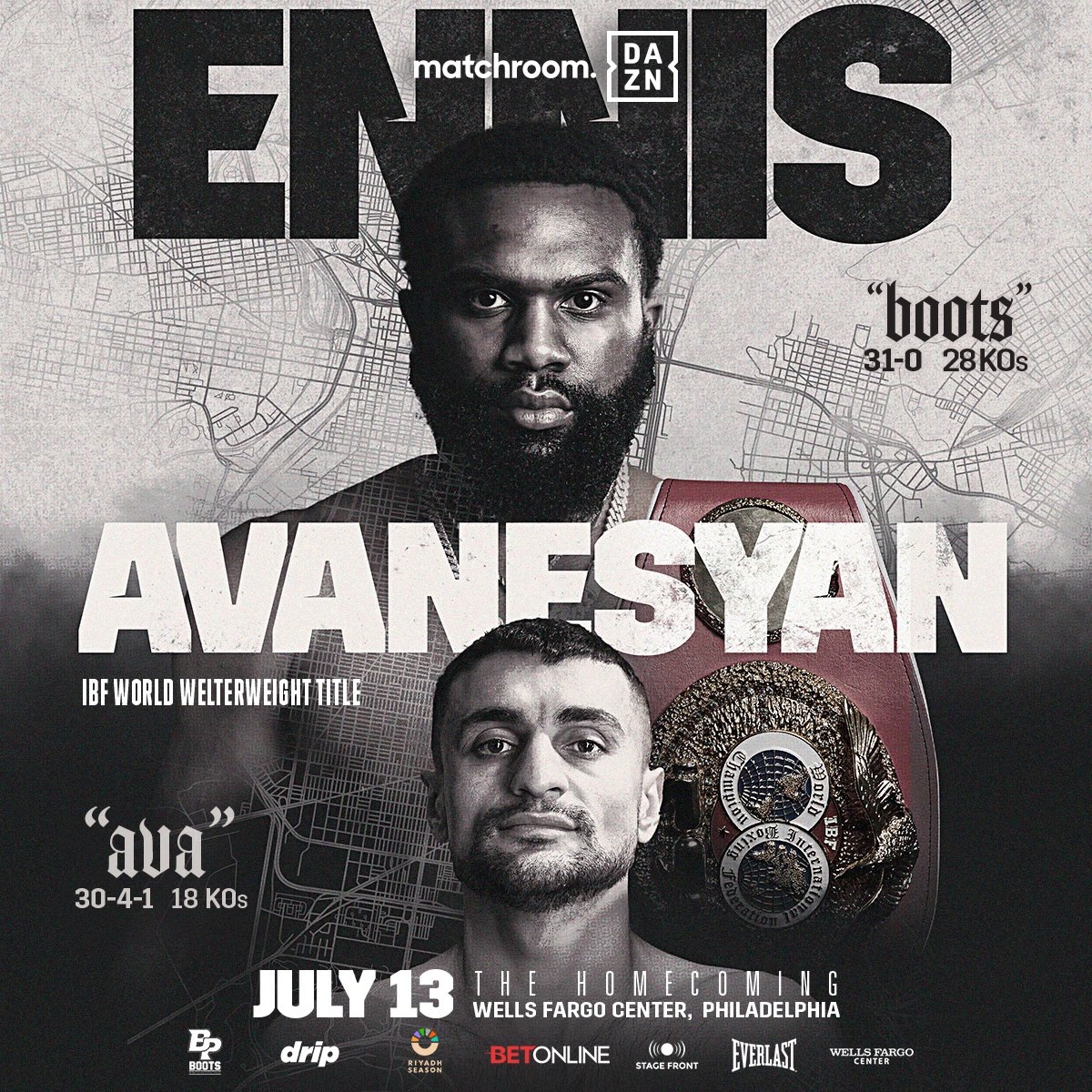 Jaron 'Boots' Ennis vs. David Avanesyan: How to Stream, Betting Odds and Fight Card