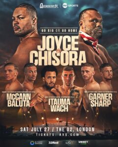 Joe Joyce vs. Derek Chisora: How to Stream, Betting Odds and Fight Card