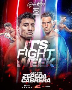 William Zepeda vs. Giovanni Cabrera: How to Stream, Betting Odds and Fight Card