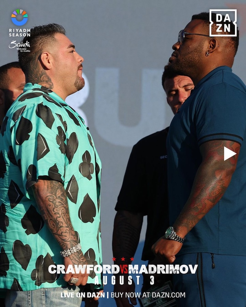 ‘A Huge Mattress With Arms’: Tony Bellew Describes Heavyweight Fighter on Crawford-Madrimov Card