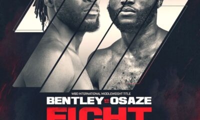 Denzel Bentley vs. Derrick Osaze: How to Stream, Betting Odds and Fight Card