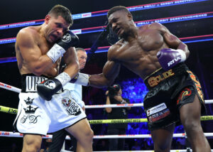 Christian Mbilli Dominates Tough Sergiy Derevyanchenko