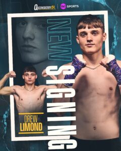 18-Year-Old Boxing Talent Drew Limond Joins Frank Warren and Queensberry Promotions