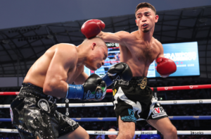 Jose Valenzuela Dethrones Isaac Cruz as Super Lightweight Champion