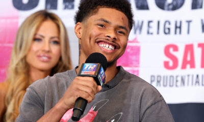 Shakur Stevenson Names His Pound-for-Pound Top Three