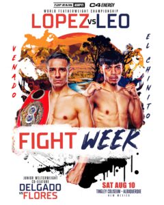 Luis Alberto Lopez vs. Angelo Leo: How to Stream, Betting Odds and Fight Card