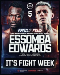 Thomas Essomba vs. Charlie Edwards: How to Stream, Betting Odds and Fight Card