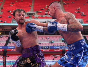 Josh Padley Upsets Mark Chamberlain on Joshua vs Dubois Undercard