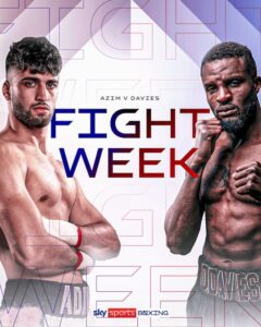 Adam Azim vs. Ohara Davies: How to Stream, Betting Odds and Fight Card