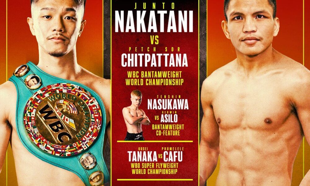 Junto Nakatani vs. Tasana Salapat: World title fight predictions