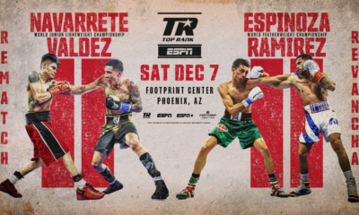 Emanuel Navarrete vs. Óscar Valdez Rematch Made Official