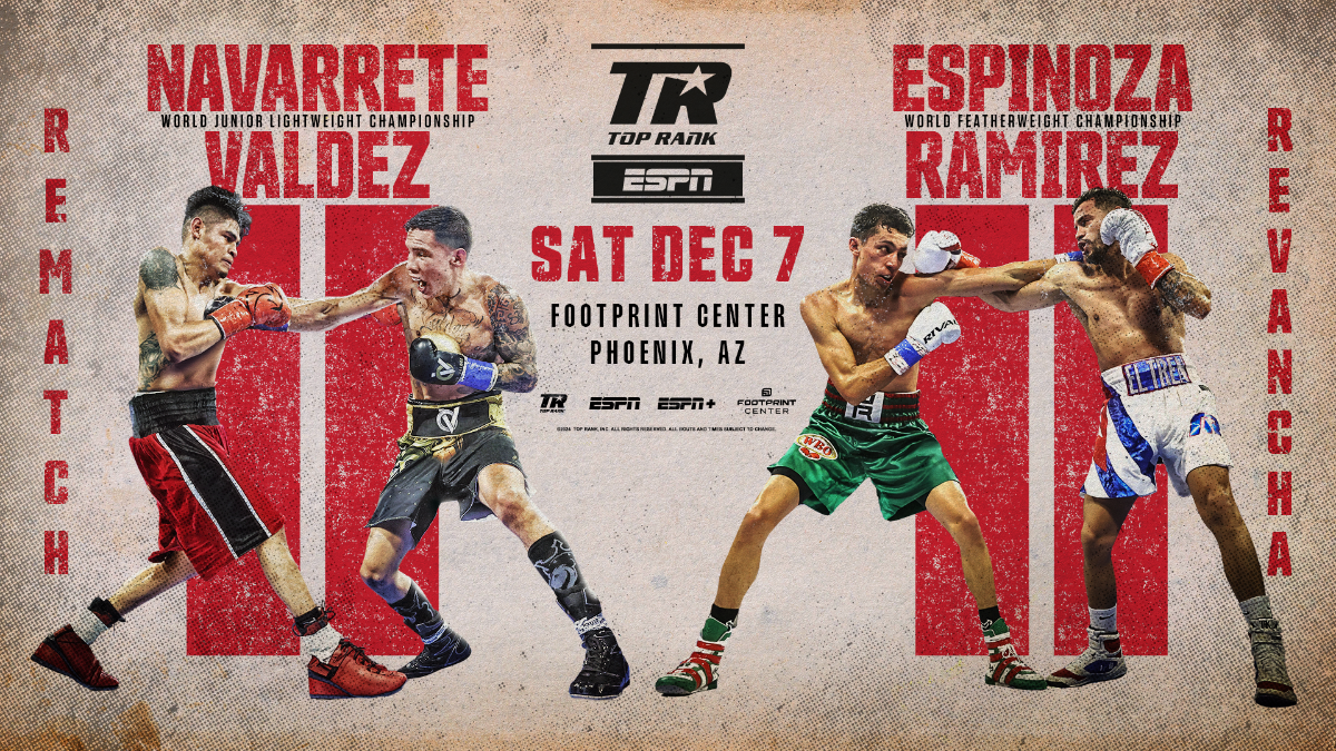 Emanuel Navarrete vs. Óscar Valdez Rematch Made Official