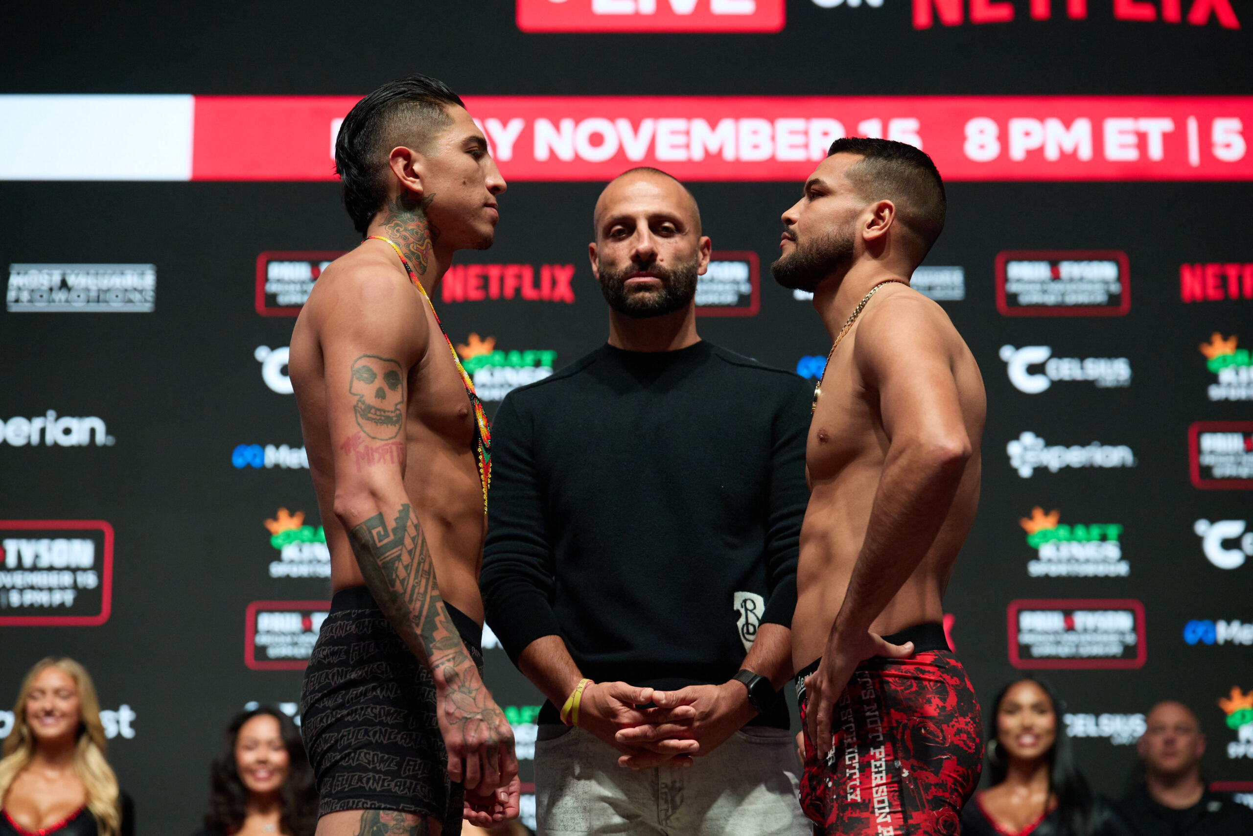 Mike Tyson vs. Jake Paul: Neeraj Goyat Wins and Mario Barrios Retains on Undercard