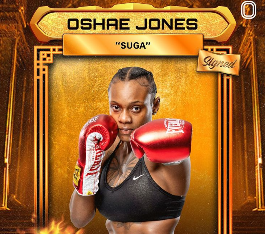 Oshae Jones Crowned Champion Against Femke Hermans