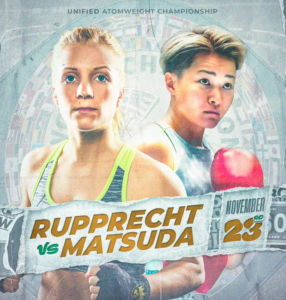 Tina Rupprecht Unifies Atomweight With Victory Over Eri Matsuda