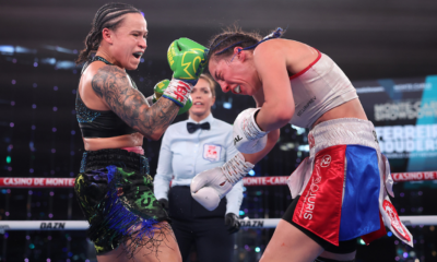 Beatriz Ferreira Dominates Licia Boudersa to Remain Lightweight Champion