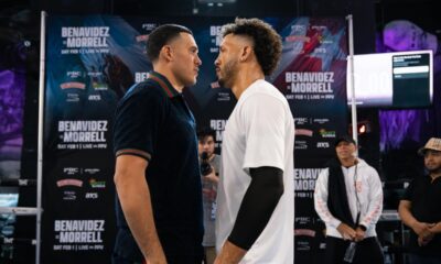 David Benavidez Promises 'to Make David Morrell Suffer' and Talks Canelo-Crawford