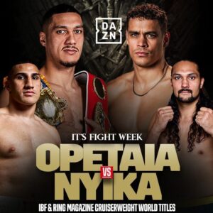 Jai Opetaia vs. David Nyika: Press Conference Quotes and Fight Prediction