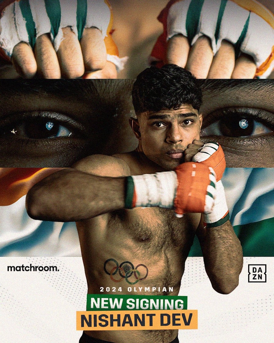 Matchroom Boxing Signs Indian Southpaw Sensation - Nishant Dev