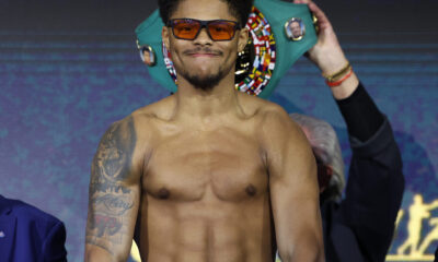 Shakur Stevenson stripped of lightweight world title