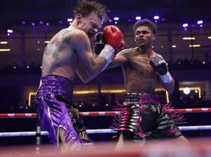 Shakur Stevenson Repeatedly Drops Josh Padley to Retain 135-lb Title