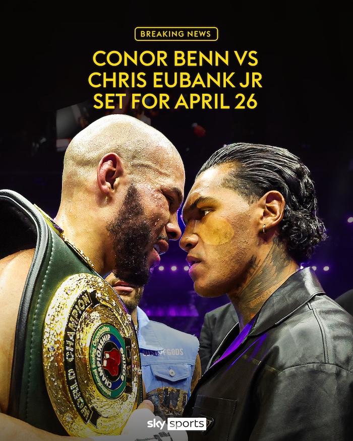 Benn vs. Eubank Jr Tipped to 'Sell Out Quicker Than Any Other Fight in British Boxing History' - Benn vs Eubank Jr